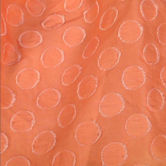 J Crew Organza Jumbo Clip Dot Silk/Linen Skirt 8 - Picture 5 of 5